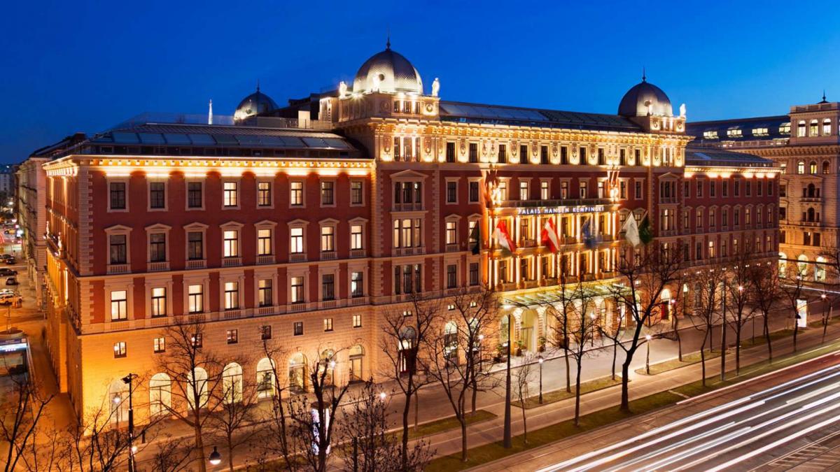 Kempinski Palais Hansen Wien outside view