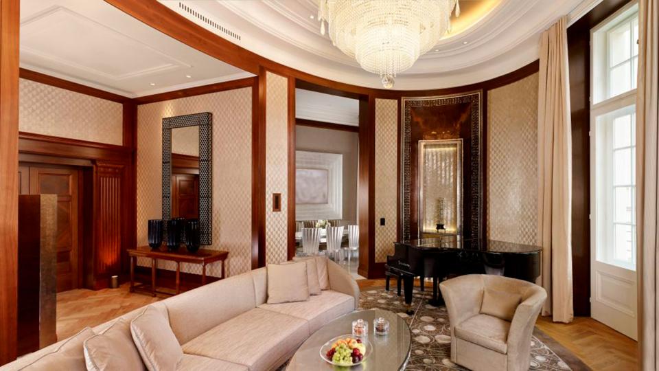 Park Hyatt Wien presidential suite living room